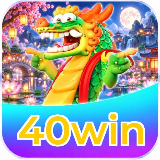 Logo 40win Slots Premium Brasil